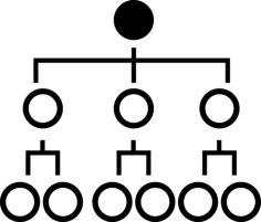 Connected Data Flow Chart Engraving Svg Design, Free Vectors File